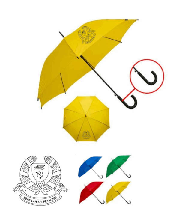 *Limited Edition* Sekolah Sri Petaling Umbrella - Image 2